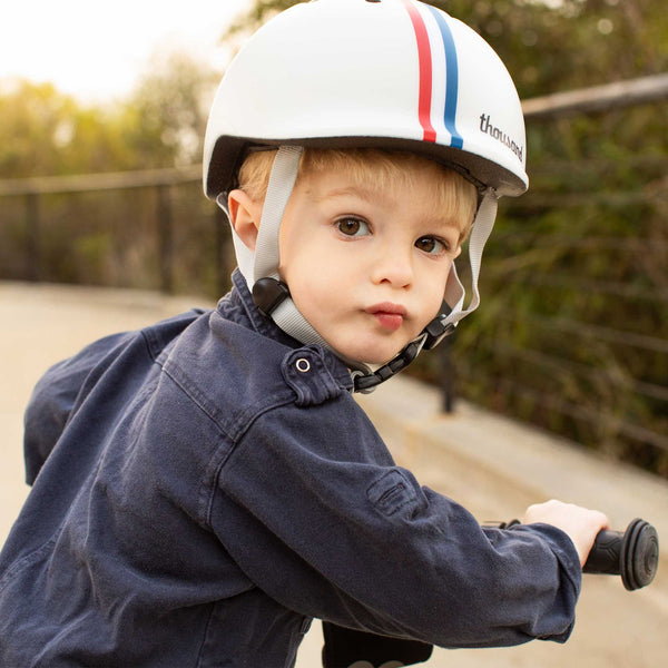 Casco Bicicleta & Skate Bebé - Speedway Creme (1-3 años)