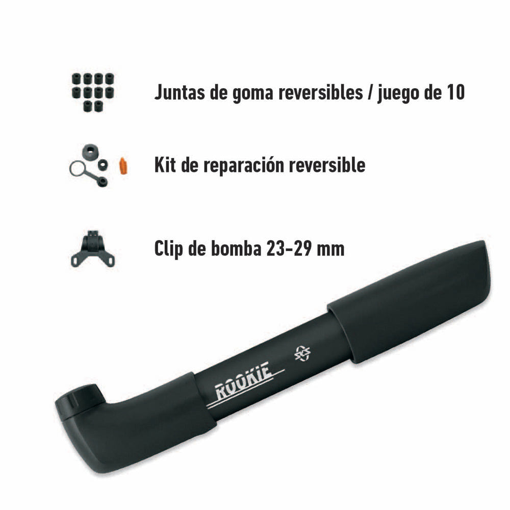Bombín de Mano para Bicicleta Rookie 265 mm - SKS Germany