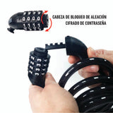 Candado espiral con clave 12 x 150 Onwheels