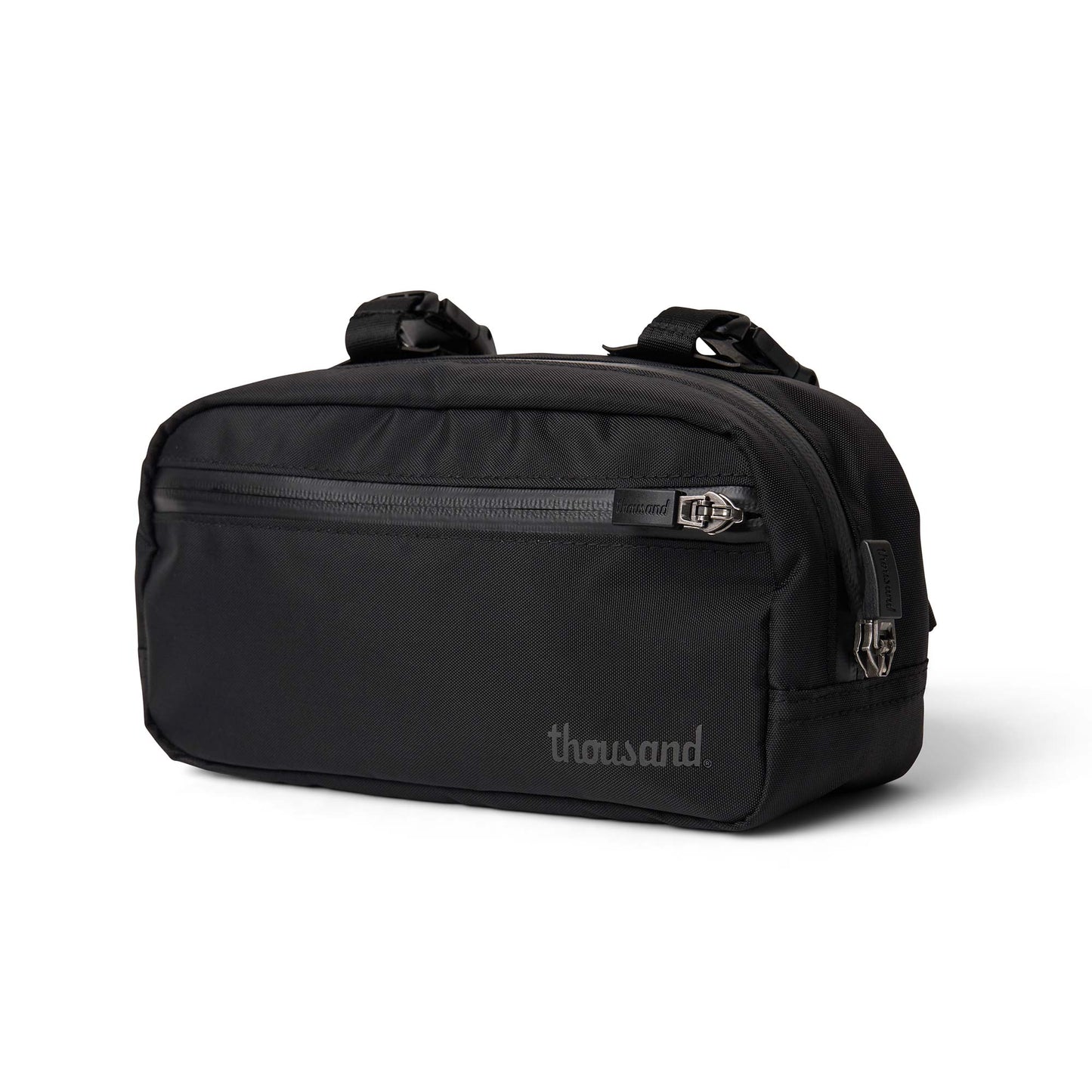 Banano y Bolso de Manubrio para Bicicleta - Black