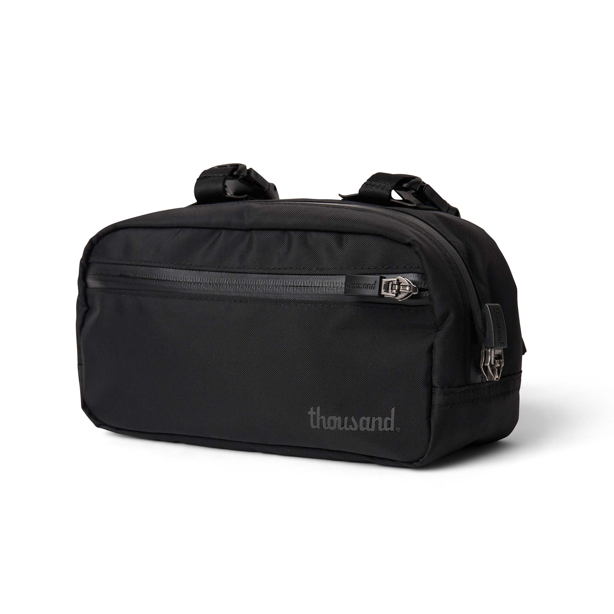 Banano y Bolso de Manubrio para Bicicleta - Black