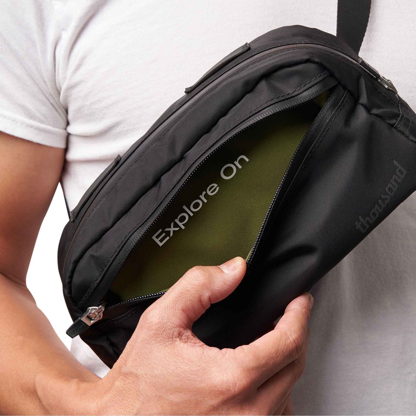Banano y Bolso de Manubrio para Bicicleta - Black
