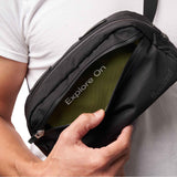 Banano y Bolso de Manubrio para Bicicleta - Black