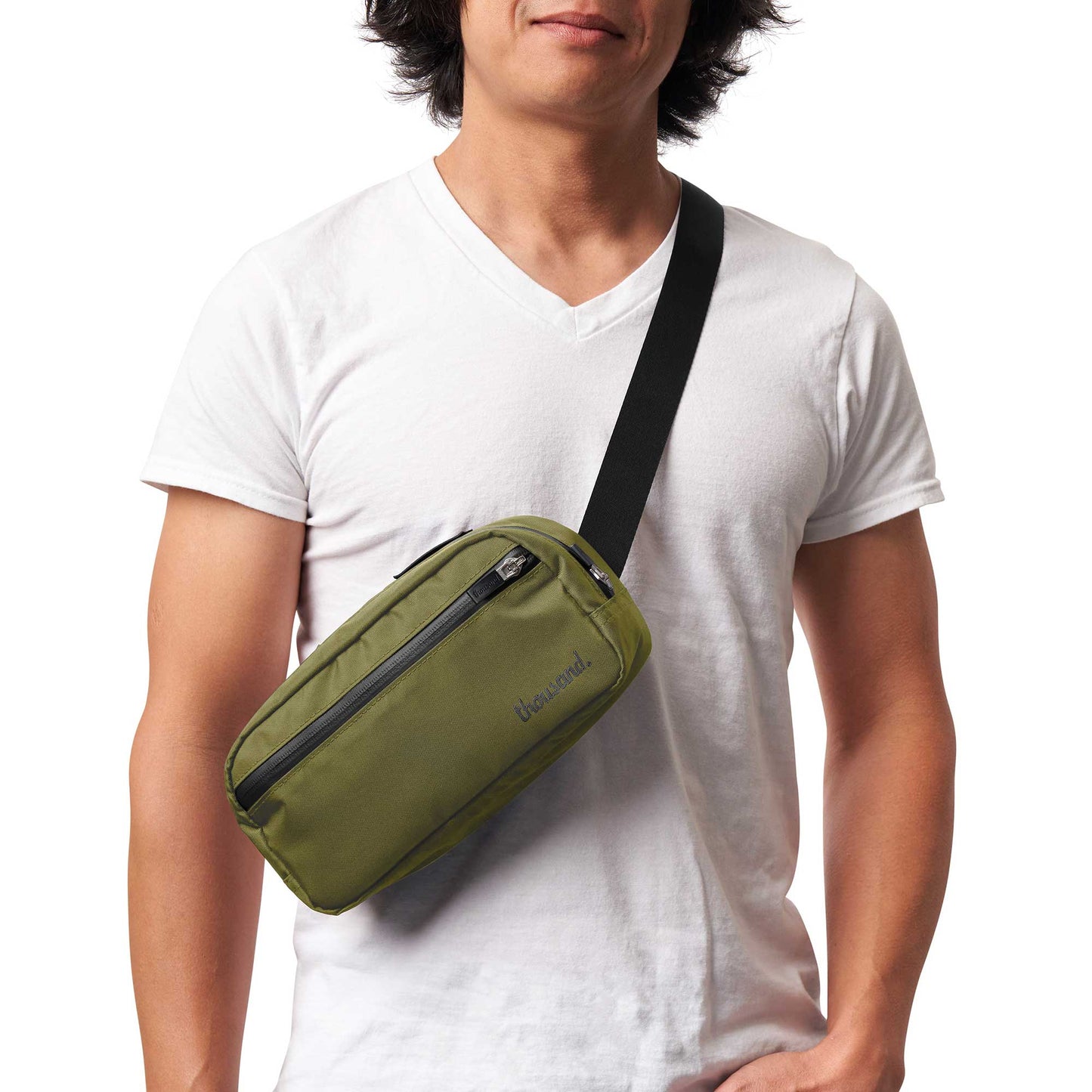 Banano y Bolso de Manubrio para Bicicleta - Olive