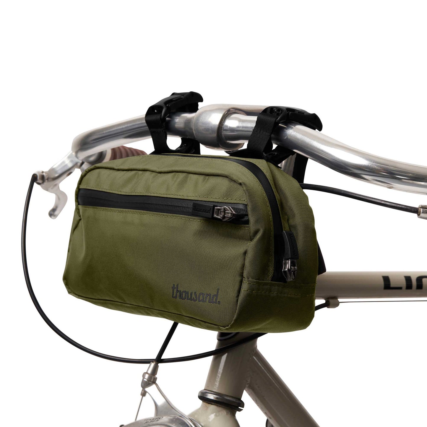 Banano y Bolso de Manubrio para Bicicleta - Olive