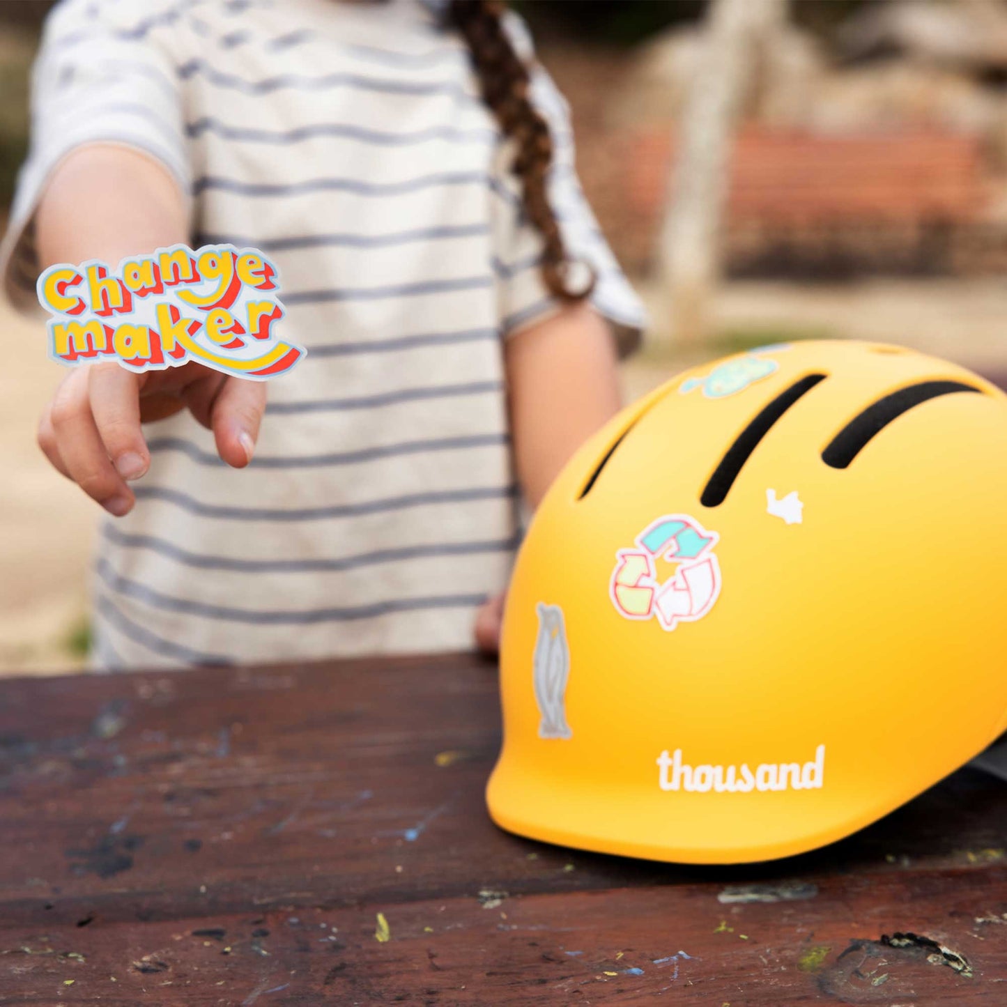 Casco de Bicicleta y Skate Bebé Thousand Jr. (1-3 años)