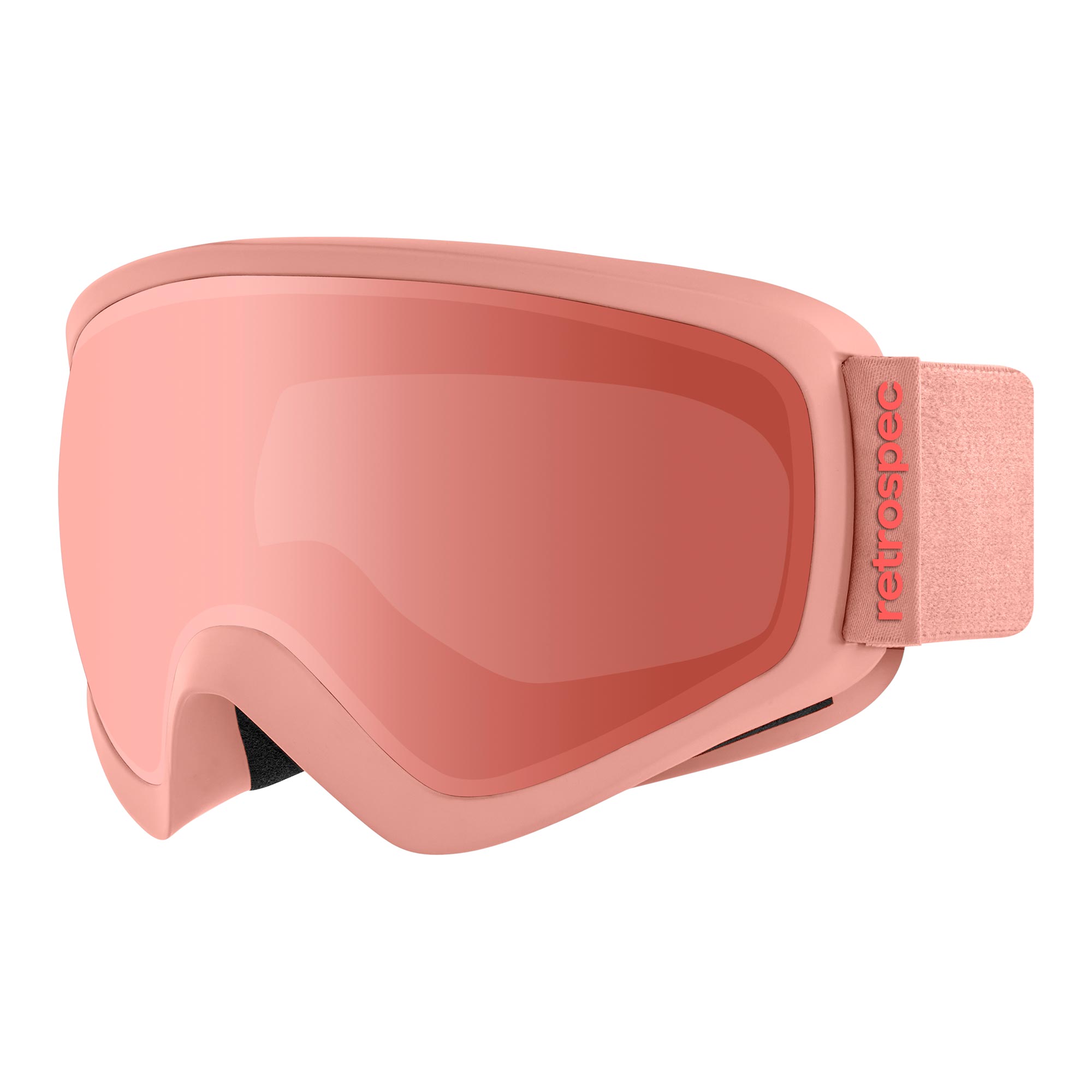 Antiparras Ski & Snowboard Infantil Dipper - Matte Blush Ruby
