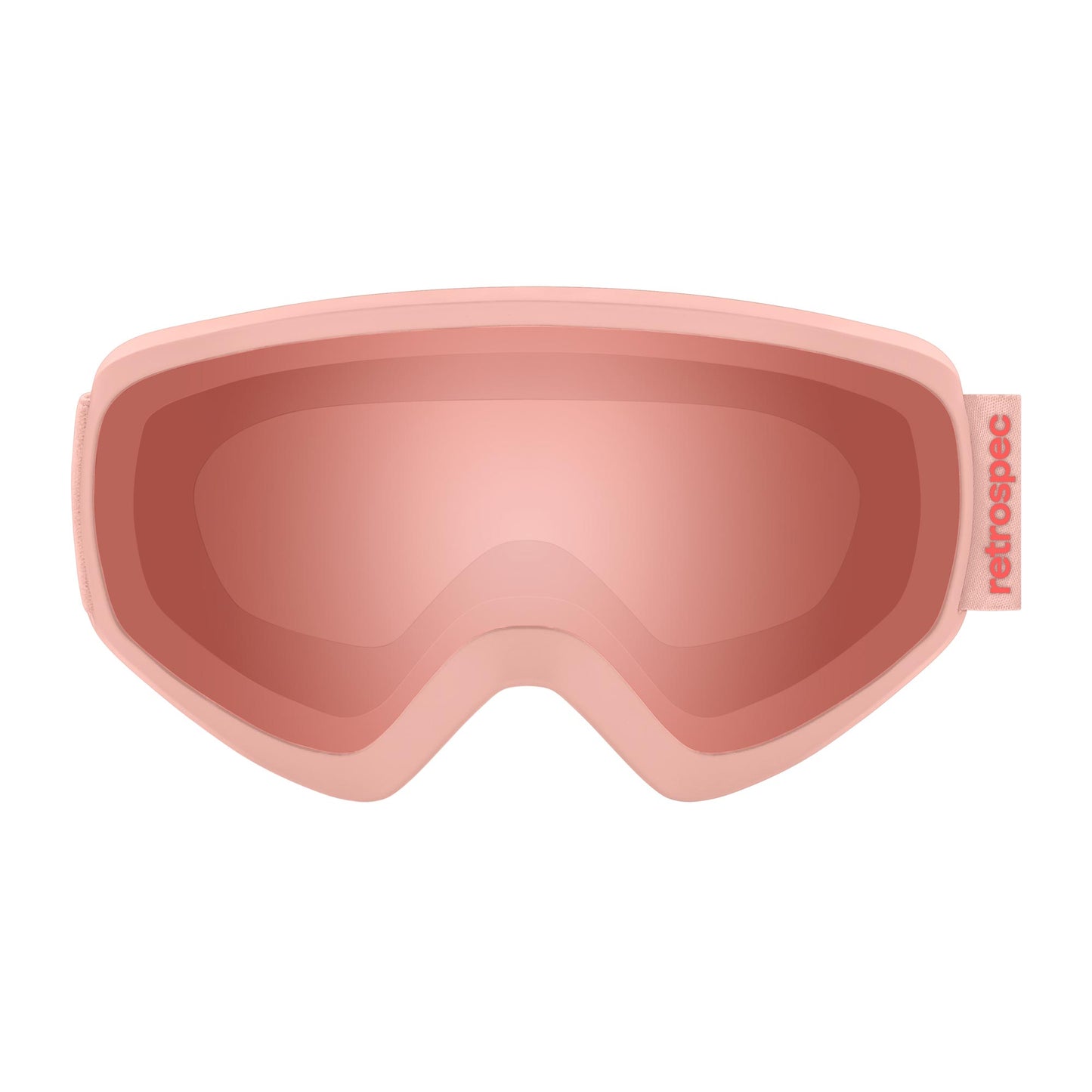 Antiparras Ski & Snowboard Infantil Dipper - Matte Blush Ruby