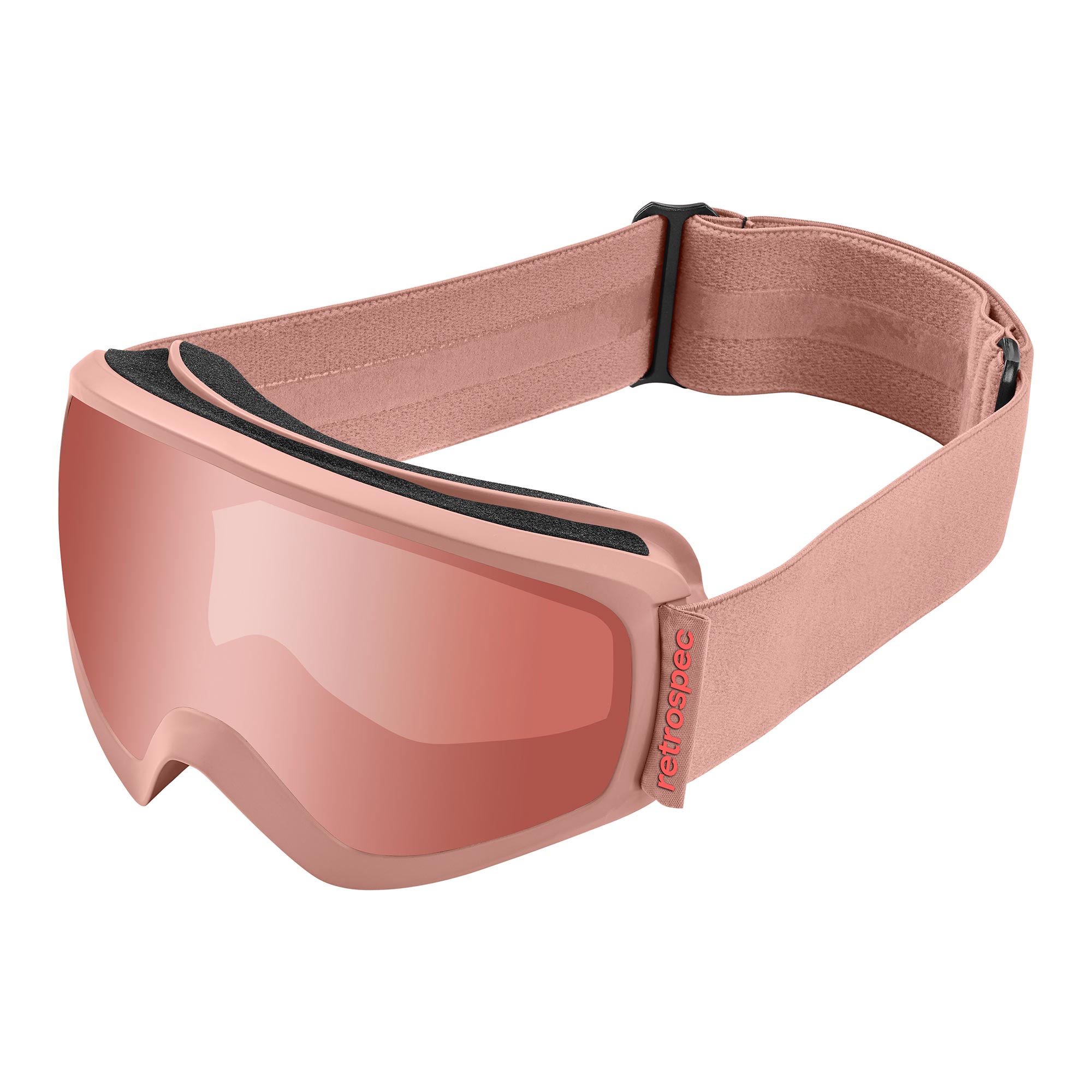 Antiparras Ski & Snowboard Infantil Dipper - Matte Blush Ruby