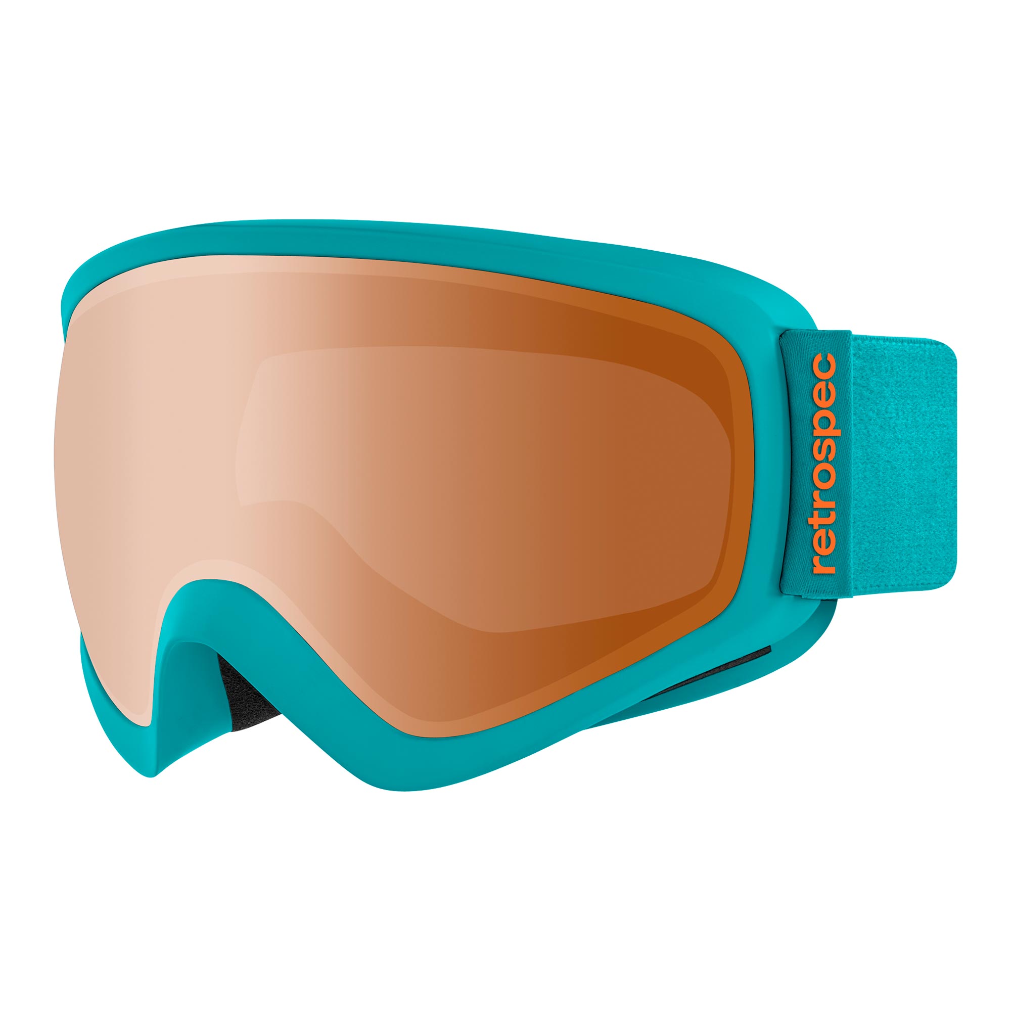 Antiparras Ski & Snowboard Infantil Dipper - Matte Teal Citrine