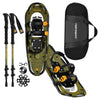 Kit de Raquetas de Nieve con Bastones Drifter - Olive