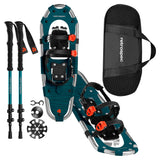 Kit de Raquetas de Nieve con Bastones Drifter - Superior Blue