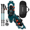 Kit de Raquetas de Nieve con Bastones Drifter - Superior Blue