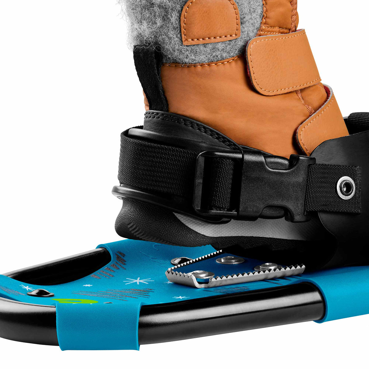 Kit de Raquetas de Nieve Infantil con Bastones Drifter - Brash Blue
