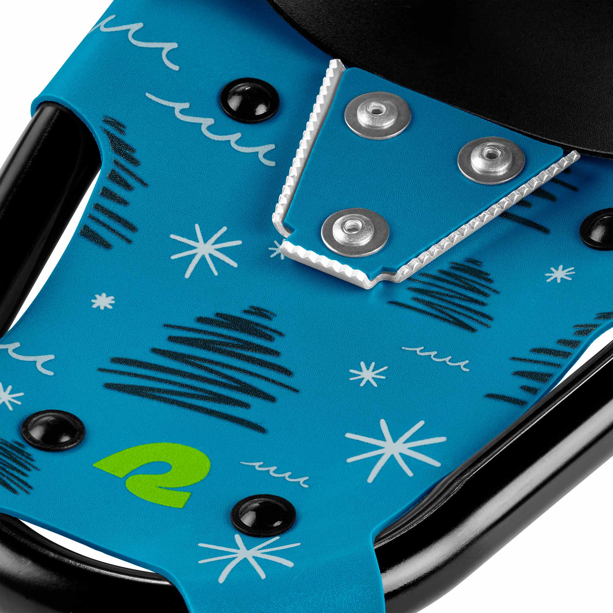 Kit de Raquetas de Nieve Infantil con Bastones Drifter - Brash Blue
