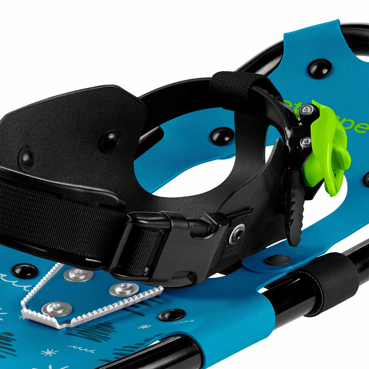 Kit de Raquetas de Nieve Infantil con Bastones Drifter - Brash Blue