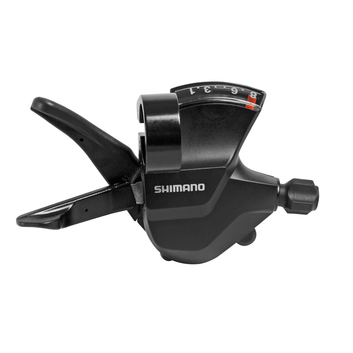 Manilla cambio Shimano SL-M315-8R, 8V. Rapidfire Plus con display óptico (2050mm)