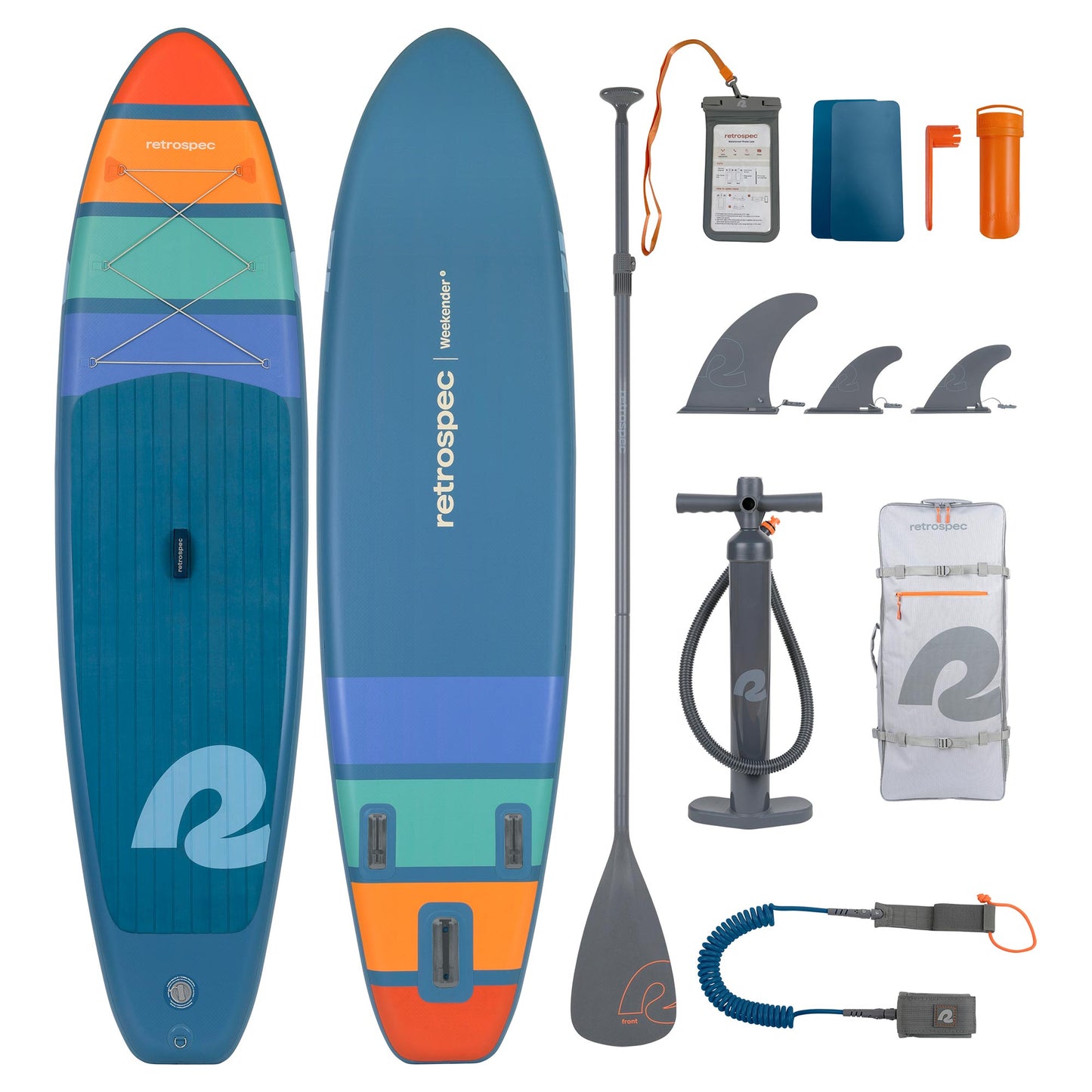 Tabla de Stand Up Paddle Inflable Retrospec Weekender 2 - 10'6"