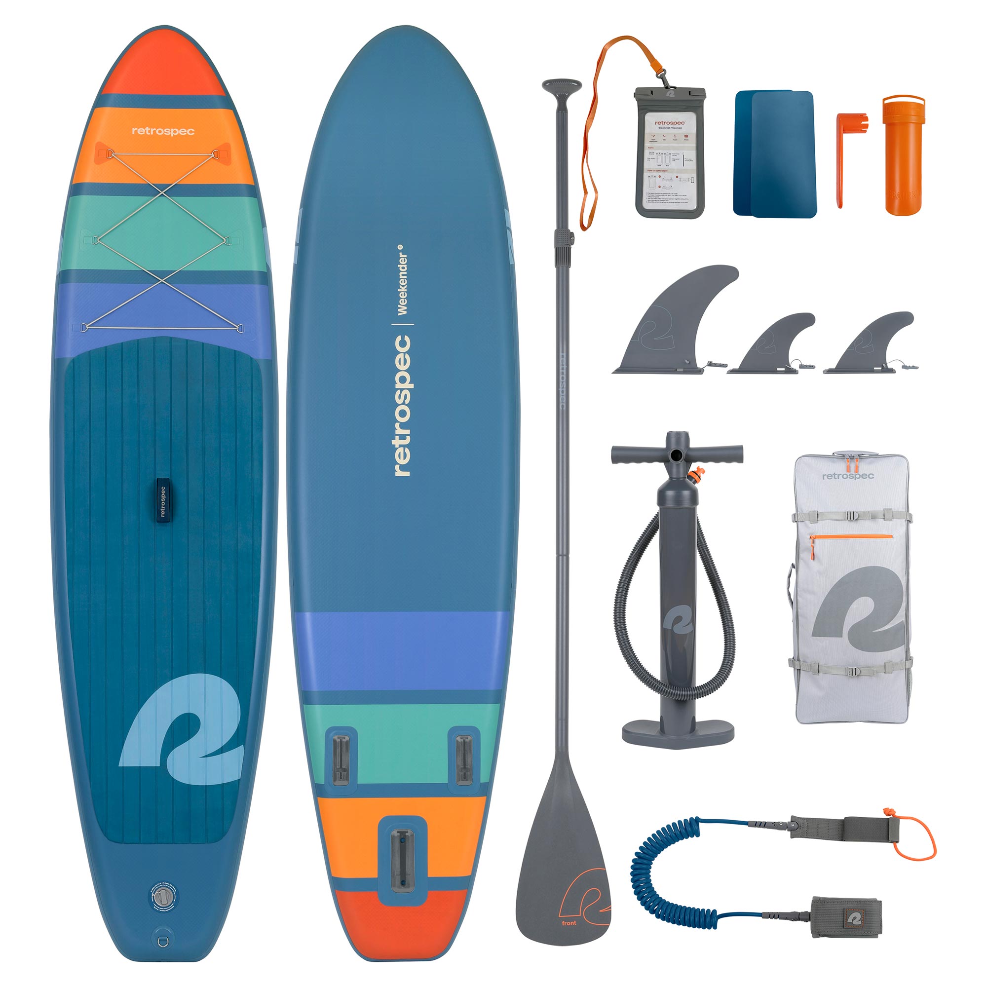 Tabla de Stand Up Paddle Inflable Retrospec Weekender 2 - 10'6"