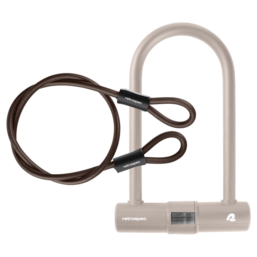 Candado para Bicicleta Lookout U-Lock con Cable - 14mm