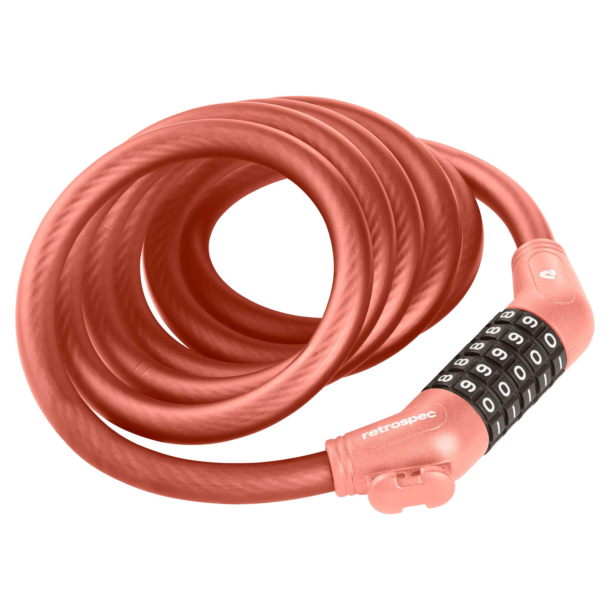 Candado de Cable Grizzly Plus con soporte Retrospec - 12mm x 183 cm