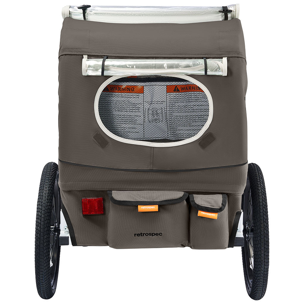 Carrito de Paseo Infantil para Bicicleta (1 Pasajero) – Retrospec Rover Plus