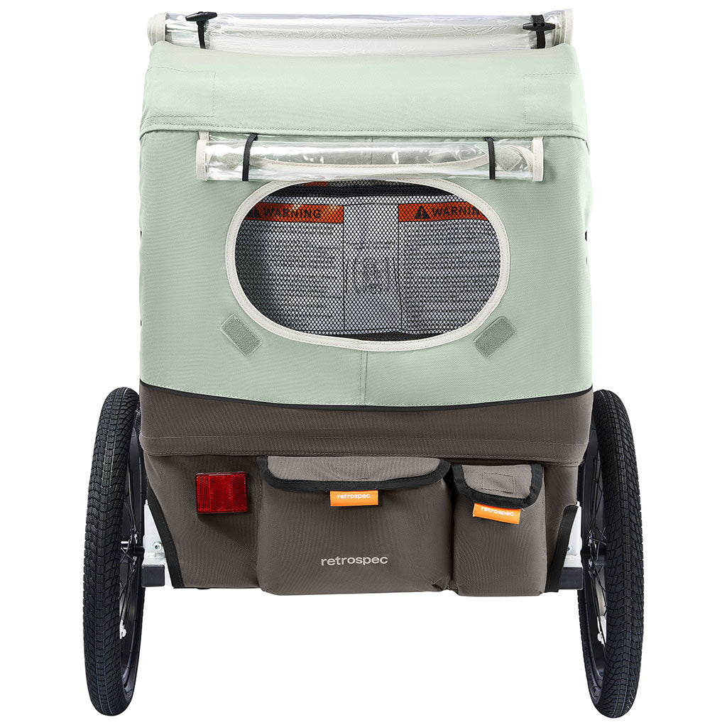 Carrito de Paseo Infantil para Bicicleta (1 Pasajero) – Retrospec Rover Plus