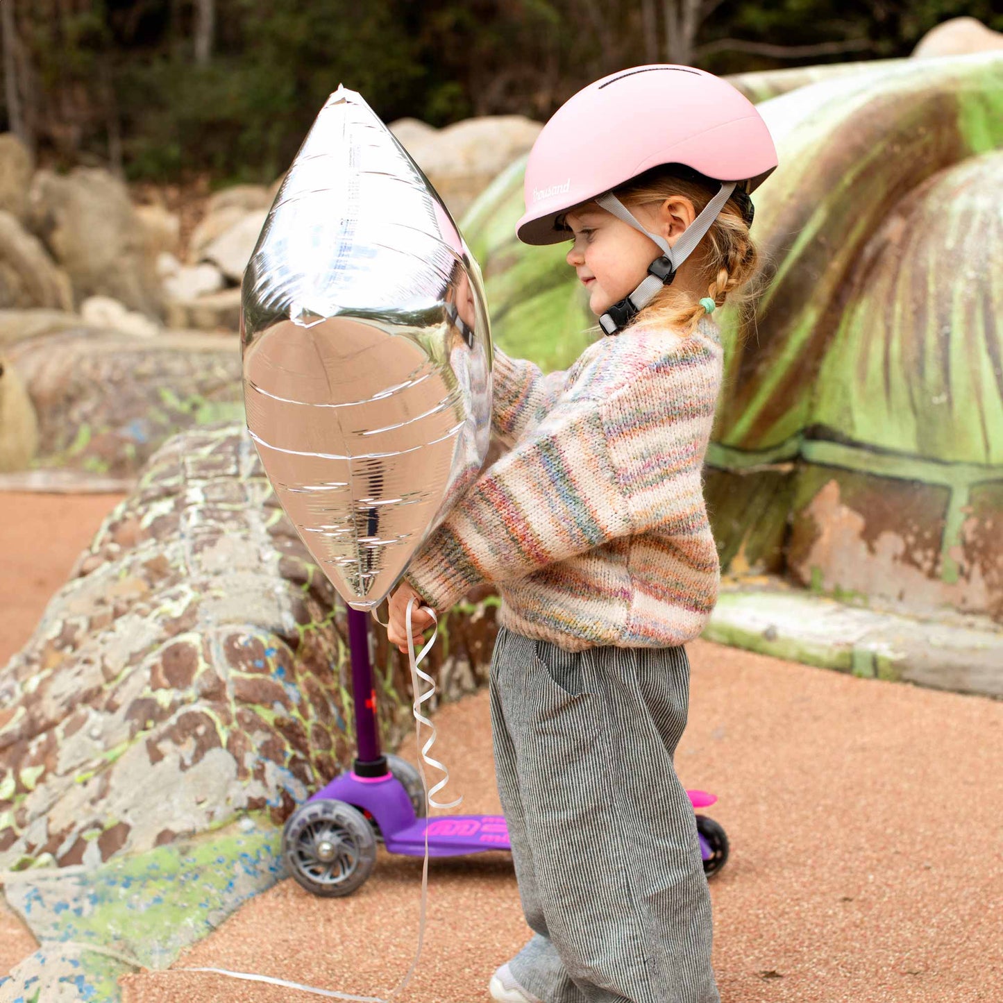 Casco de Bicicleta y Skate Bebé Thousand Jr. (1-3 años)