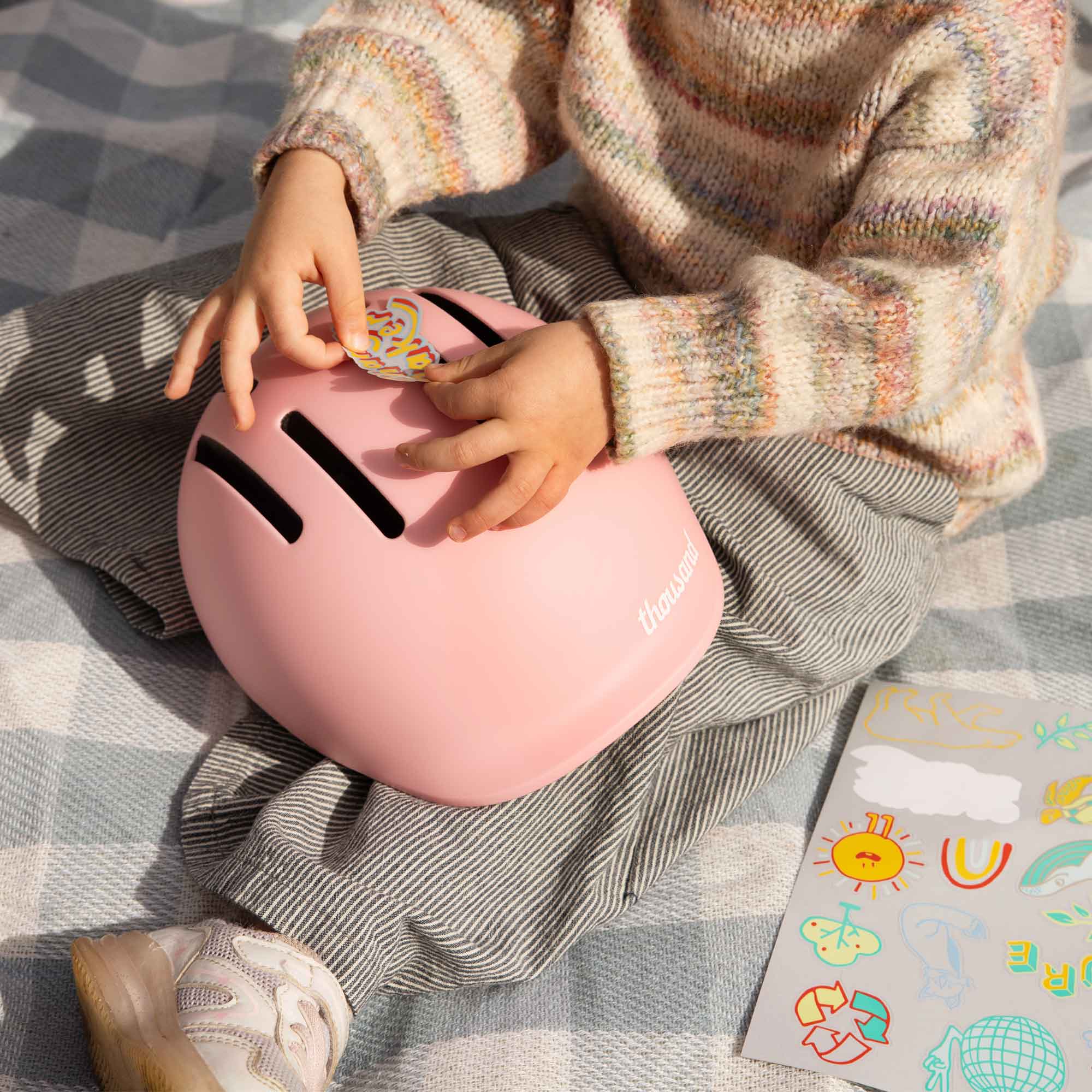 Casco de Bicicleta y Skate Bebé Thousand Jr. (1-3 años)