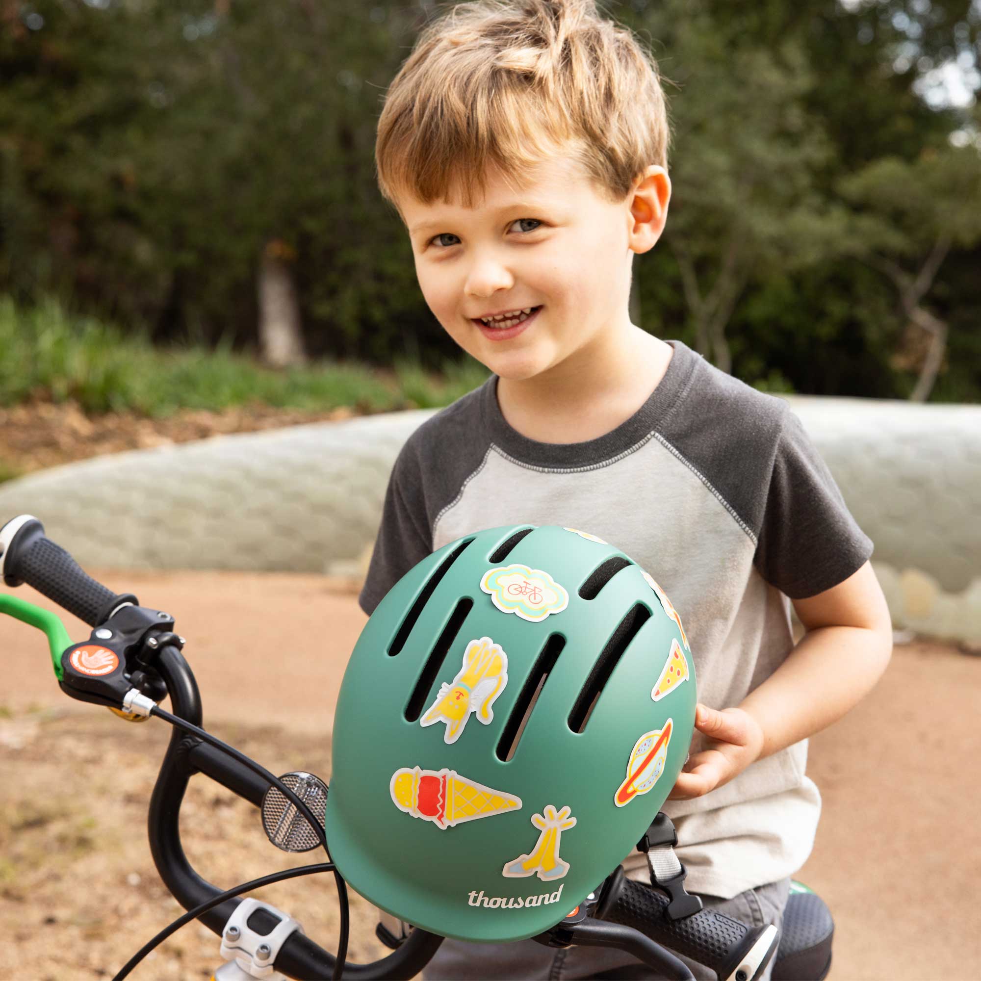 Casco de Bicicleta y Skate Bebé Thousand Jr. (1-3 años)