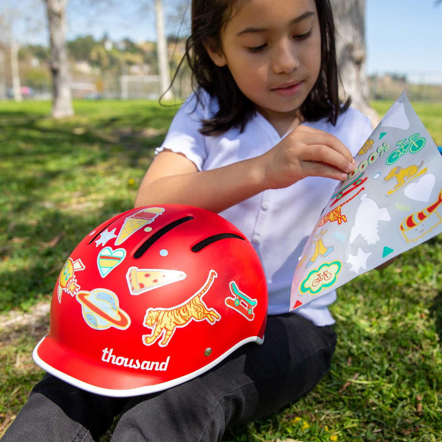 Casco de Bicicleta y Skate Infantil Thousand Jr. (3-11 años)