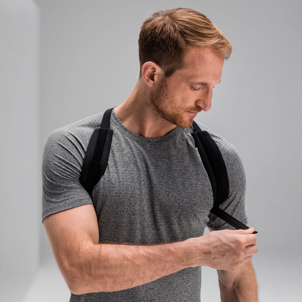 Corrector de Postura Ergonómico y Ajustable para Espalda Alta – Blackroll Posture
