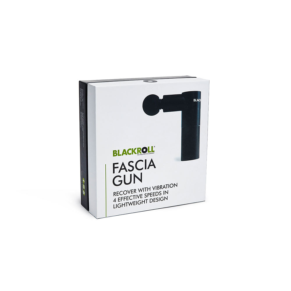 Pistola de Masaje de Vibración para Activación y Recuperación Muscular – Blackroll Fascia Gun