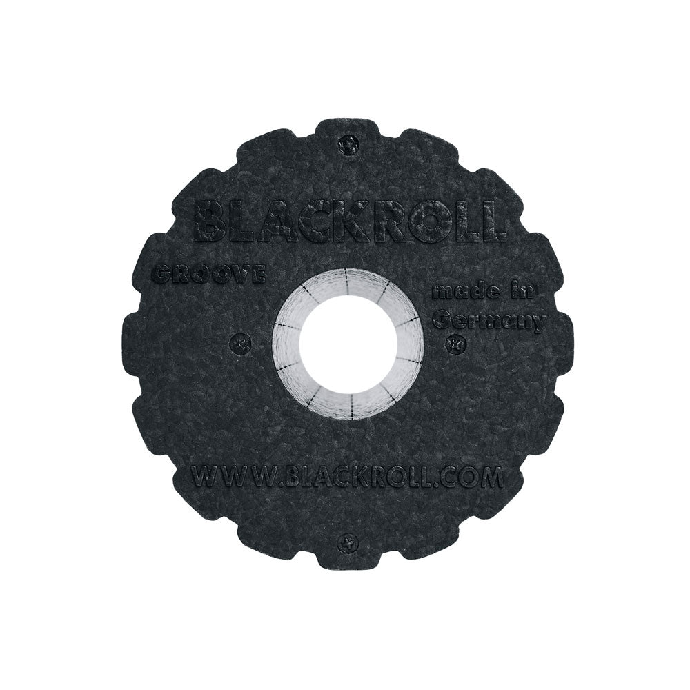 Rodillo de Espuma con Ranuras para Automasaje y Activación Muscular – Blackroll Groove Standard