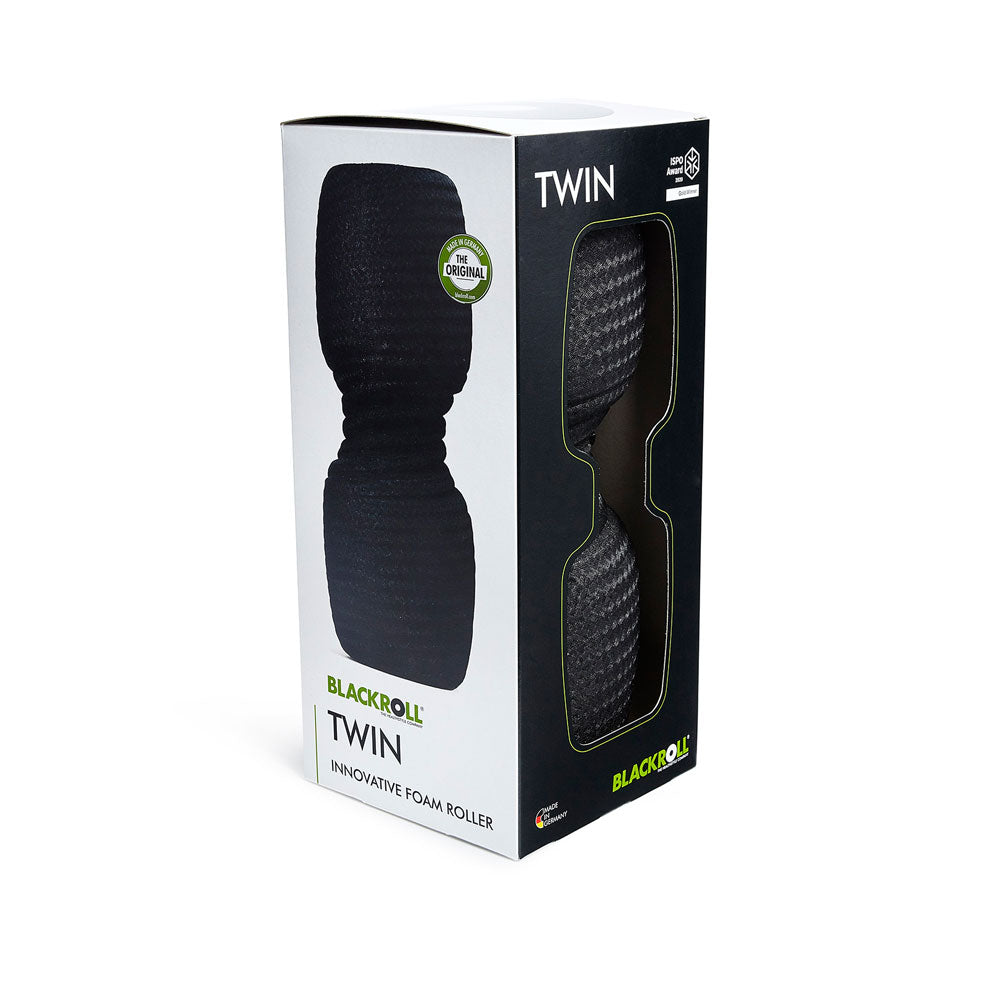 Rodillo de Espuma para Automasaje de Espalda y Pantorrillas – Blackroll Twin