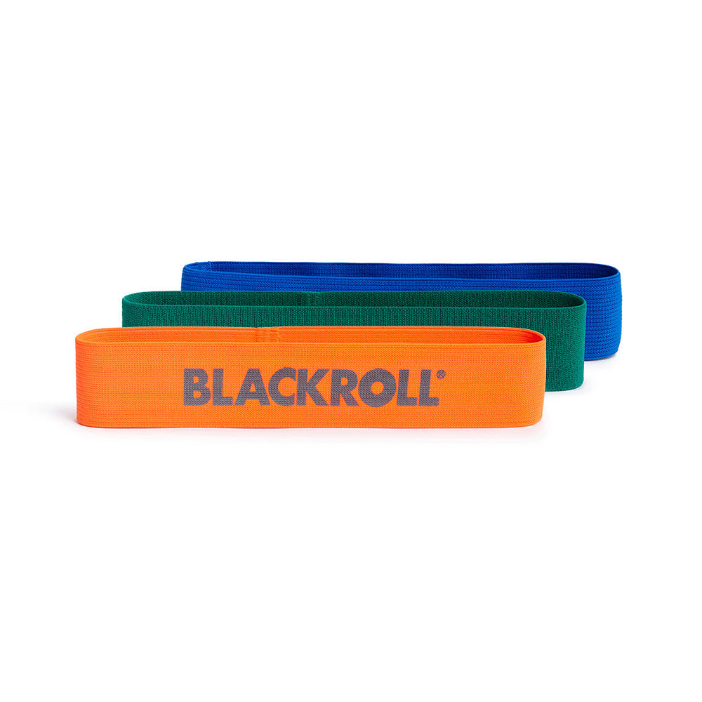 Set de Bandas de Resistencia para Entrenamiento de Piernas y Glúteos – Blackroll Loop Band x3