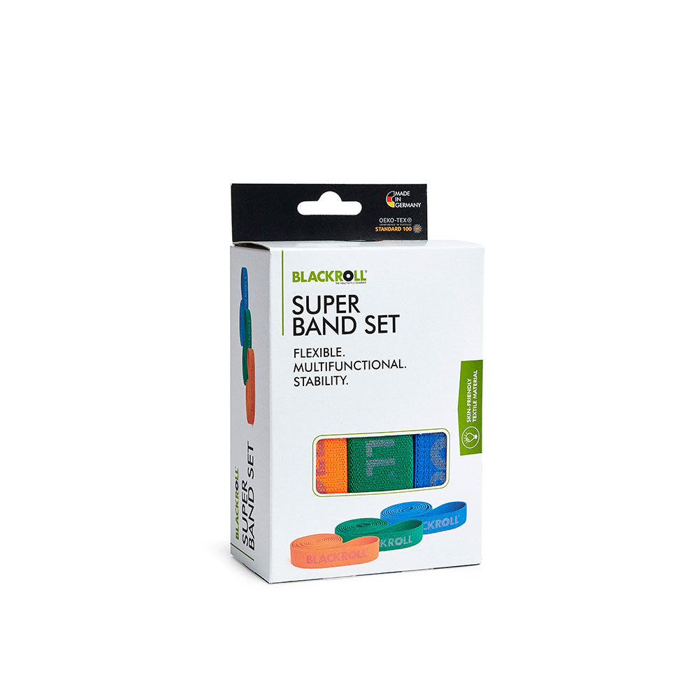 Set de Bandas de Resistencia para Entrenamiento de Core y Cuerpo Completo – Blackroll Super Band x3