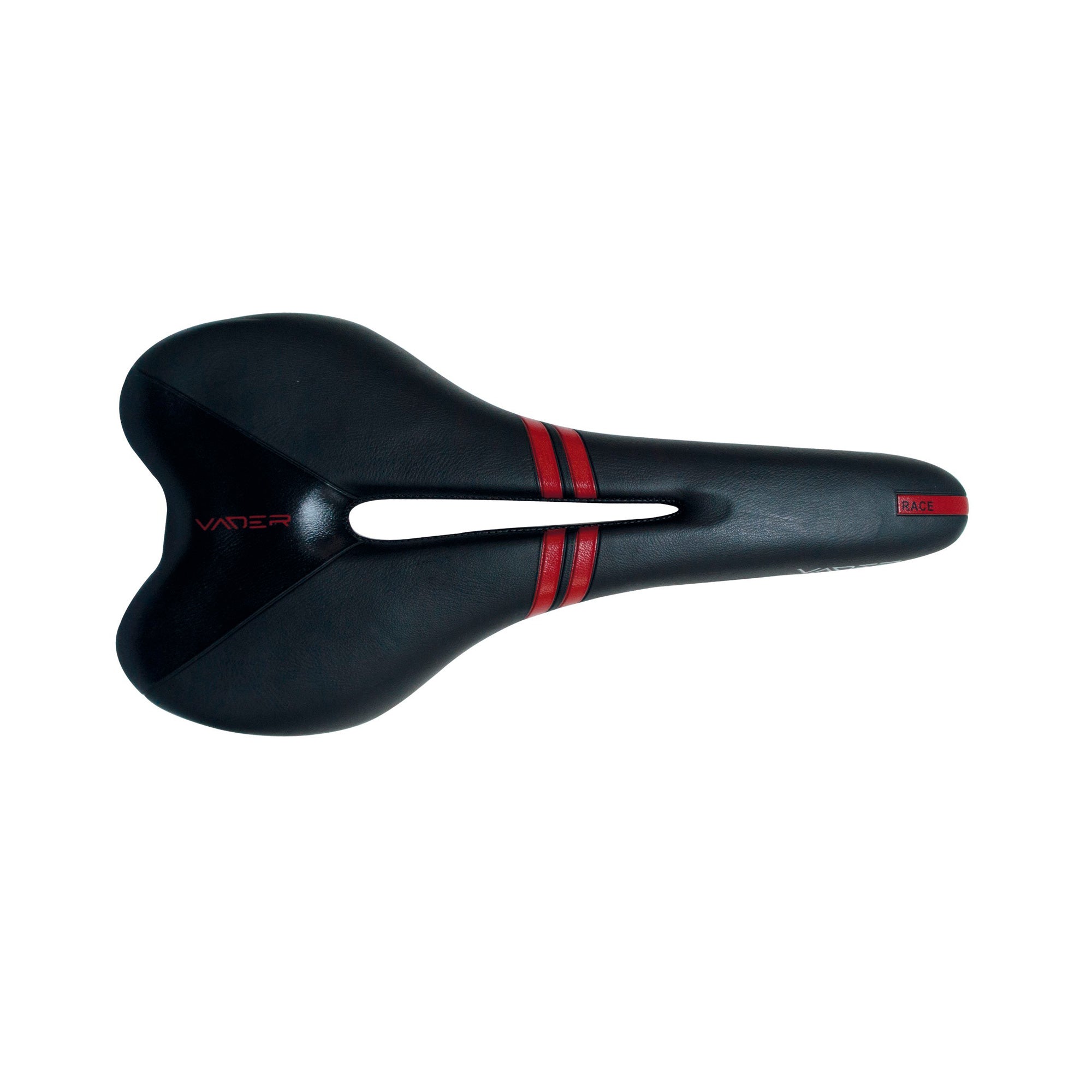 Sillín Vader Negro para Bicicleta de Ruta (Sin Rieles)