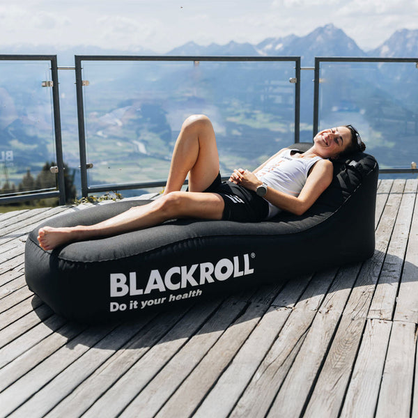 Sillón Inflable con Sistema de Inflado Automático y Portátil – Blackroll Air Lounger