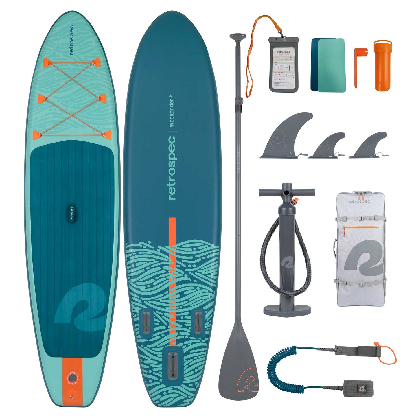 Tabla de Stand Up Paddle Inflable Retrospec Weekender 2 - 10'6"