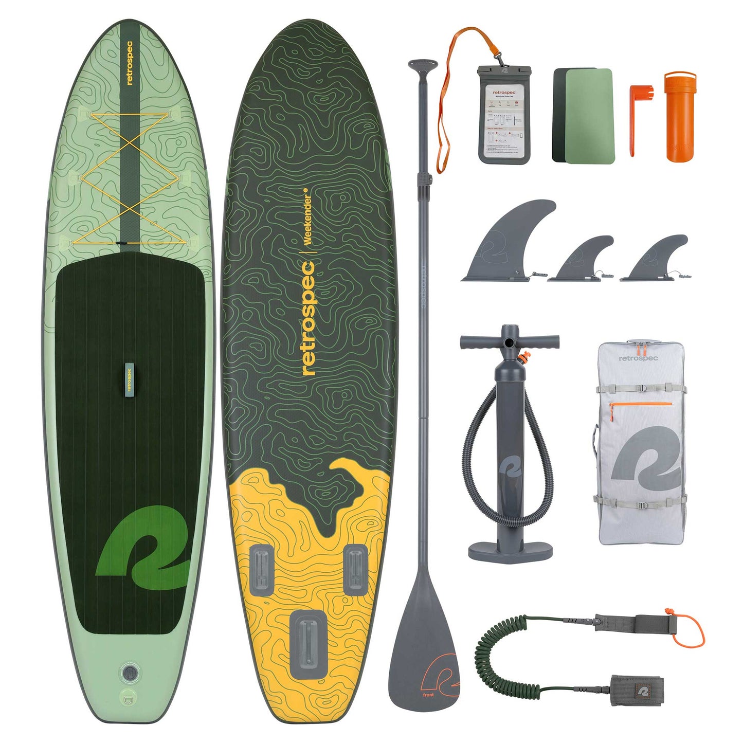 Tabla de Stand Up Paddle Inflable Retrospec Weekender 2 - 10'6"
