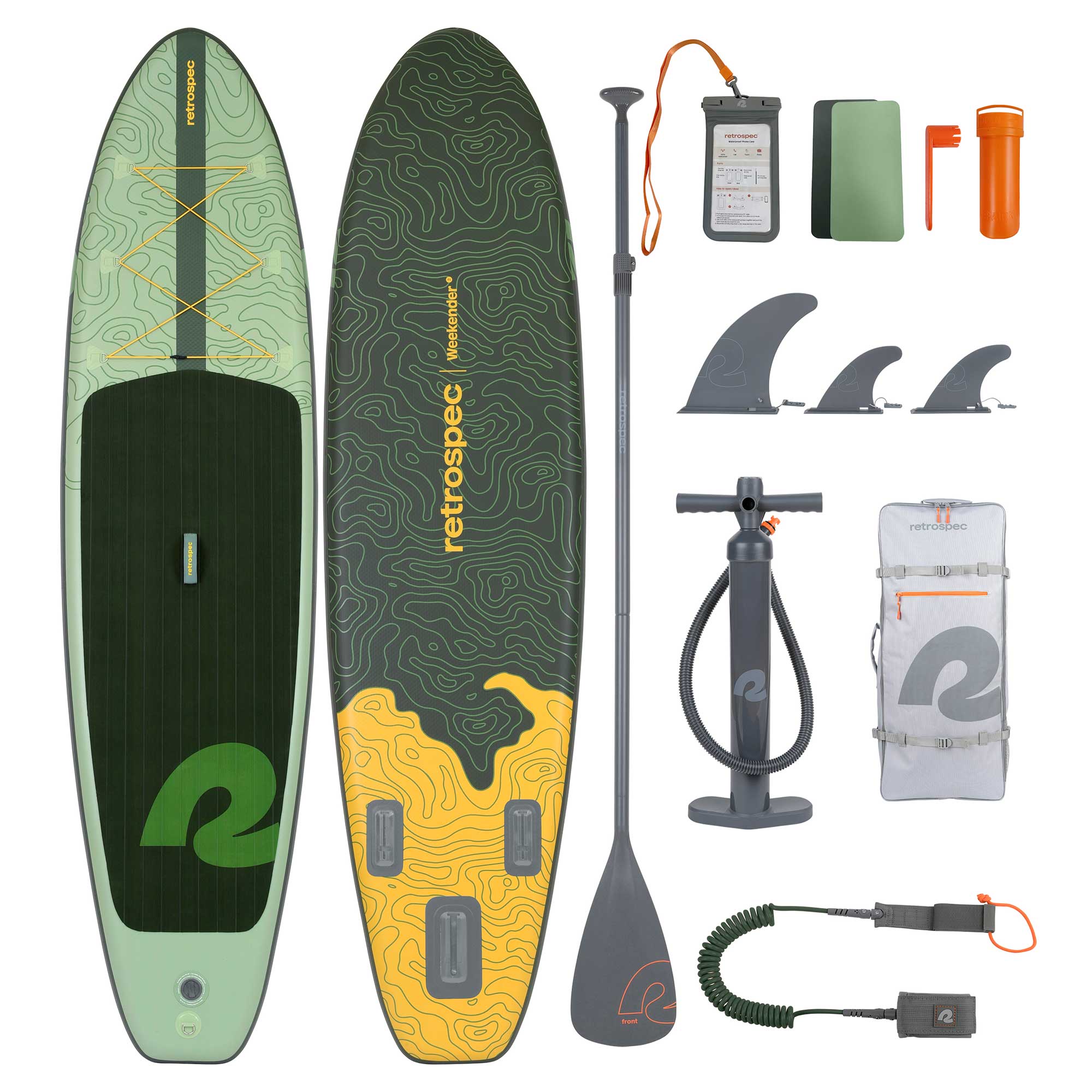 Tabla de Stand Up Paddle Inflable Retrospec Weekender 2 - 10'6"