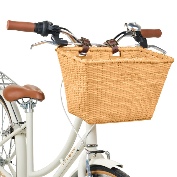 Canasto de Mimbre Toto para Bicicletas de Paseo