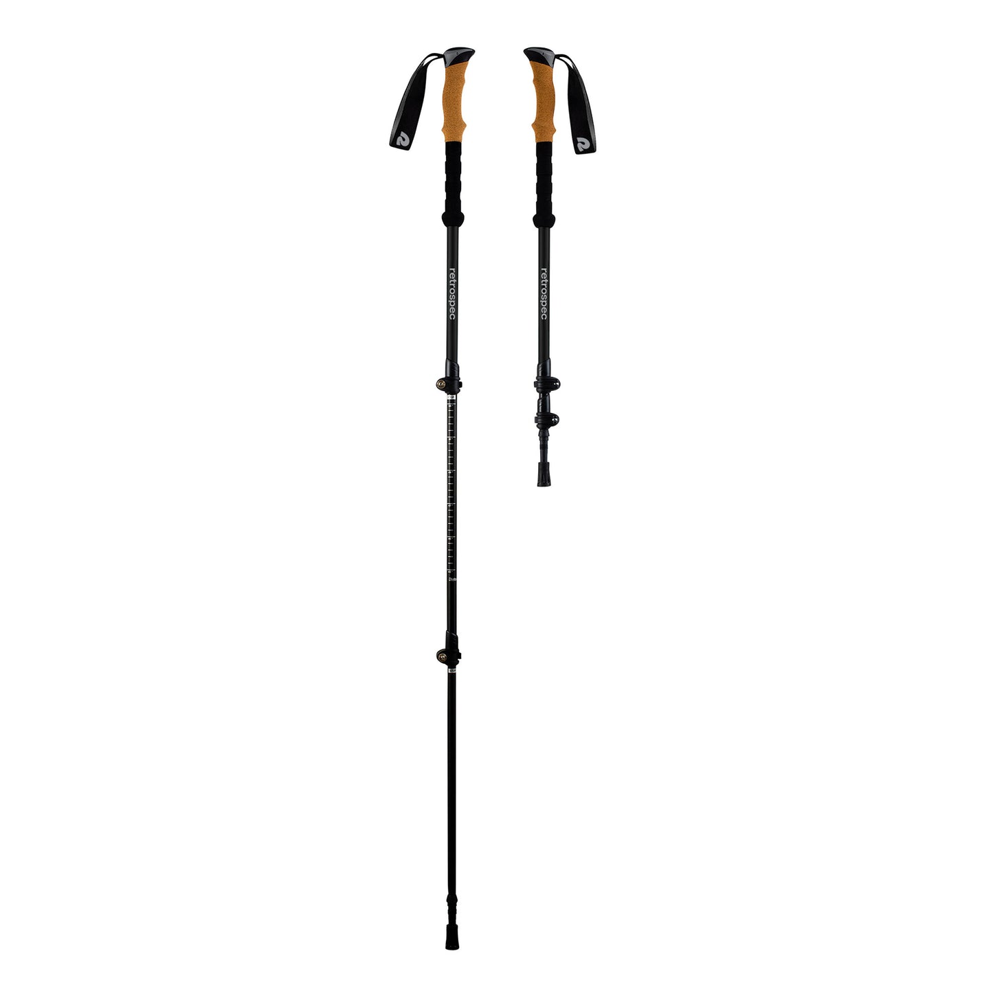Bastones Trekking Solstice - Matte Black