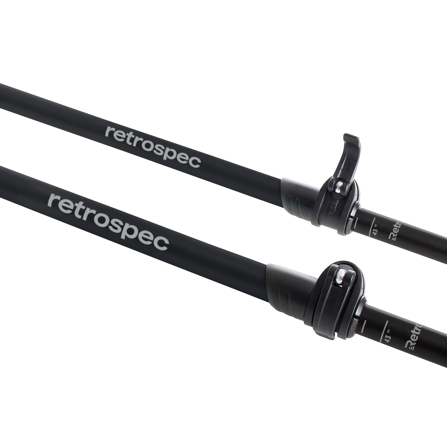 Bastones Trekking Solstice - Matte Black