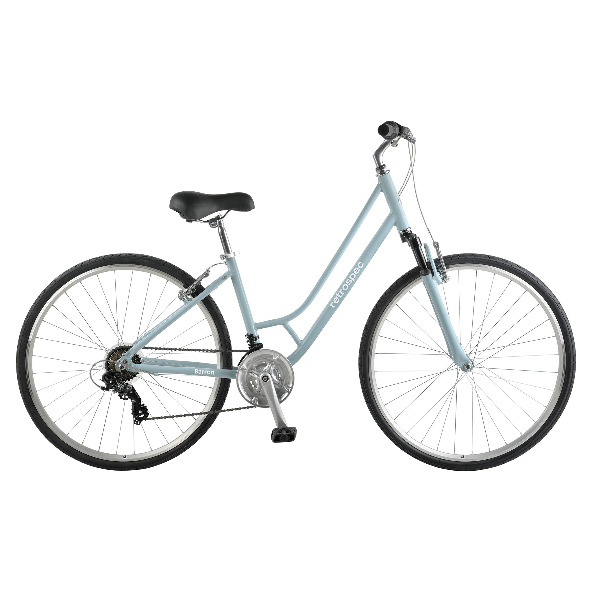 Bicicleta Híbrida Barron Step Through - 21 Velocidades