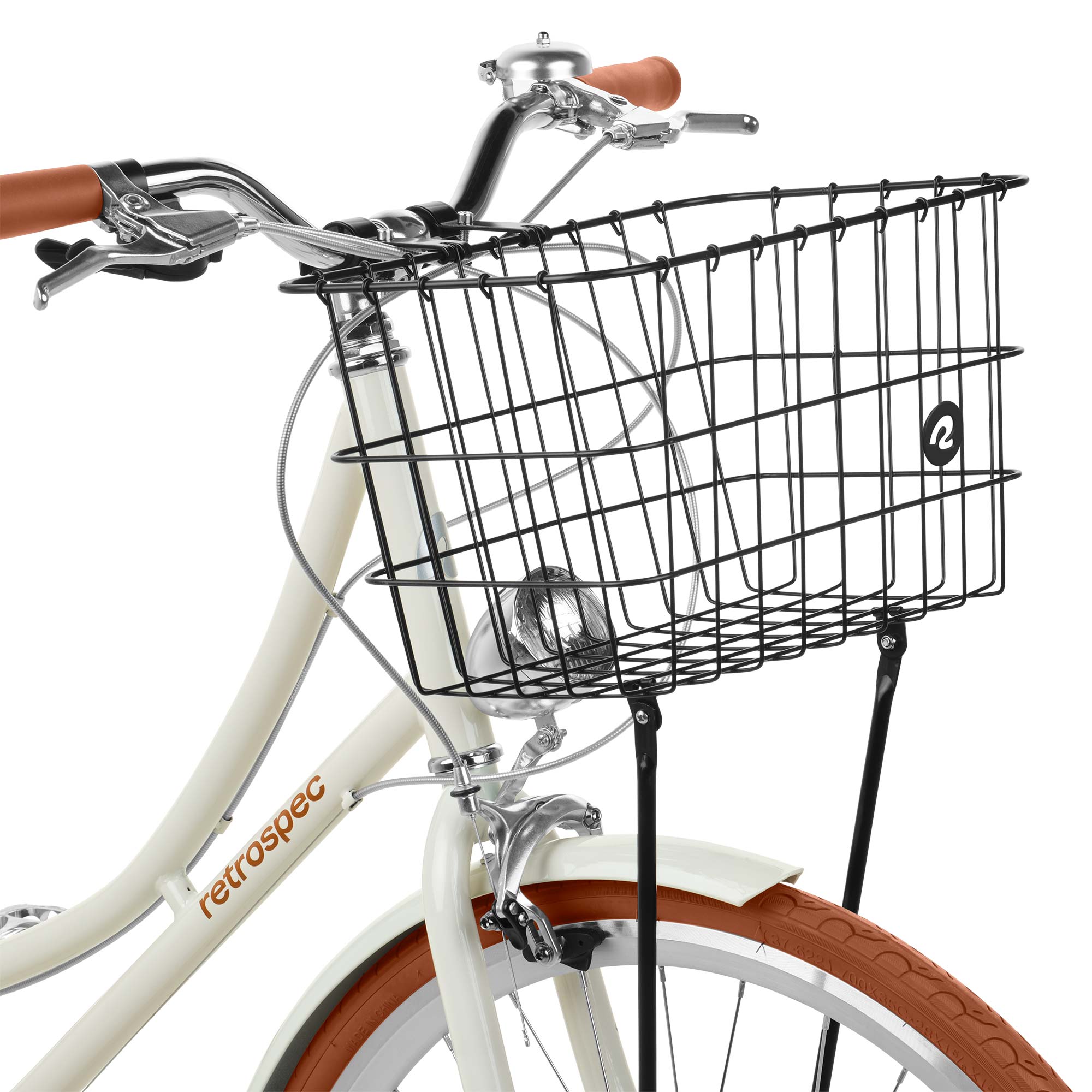 Canasto de Acero Apollo X para Bicicletas de Paseo
