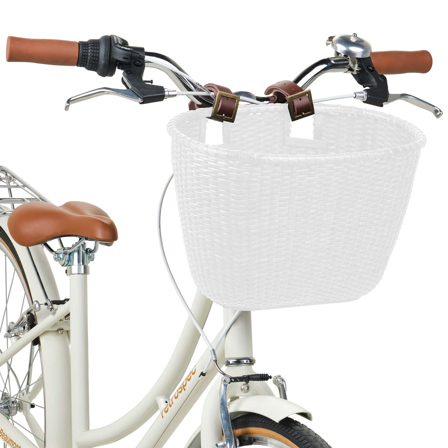 Canasto de Mimbre Dreamcatcher para Bicicletas de Paseo