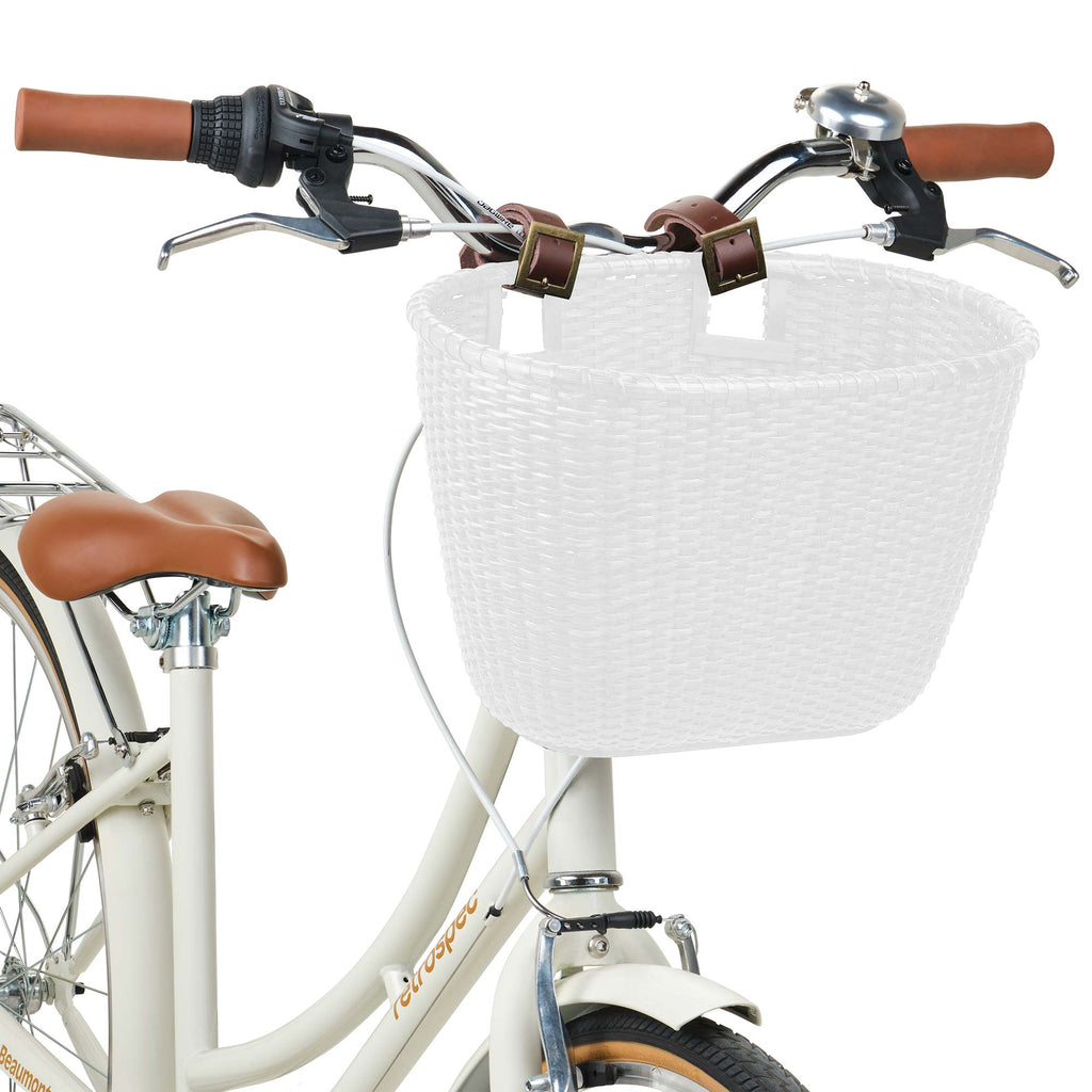Bicicleta con best sale canasto de mimbre