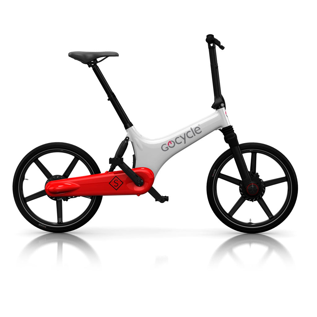 Bicicleta Eléctrica Gocycle GS - Blanco/Rojo